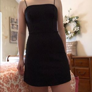 | Urban Outfitters | B&W Stripe Mini Dress